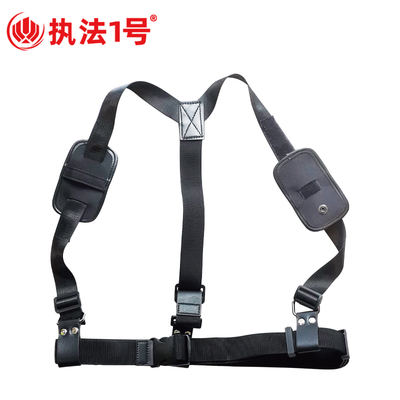 执法1号黑色标准双肩带